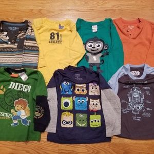 4T Boys Long Sleeved Shirts lot